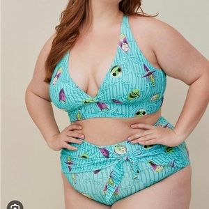 NWT Torrid Nightmare before Christmas bikini bathing suit size 1
